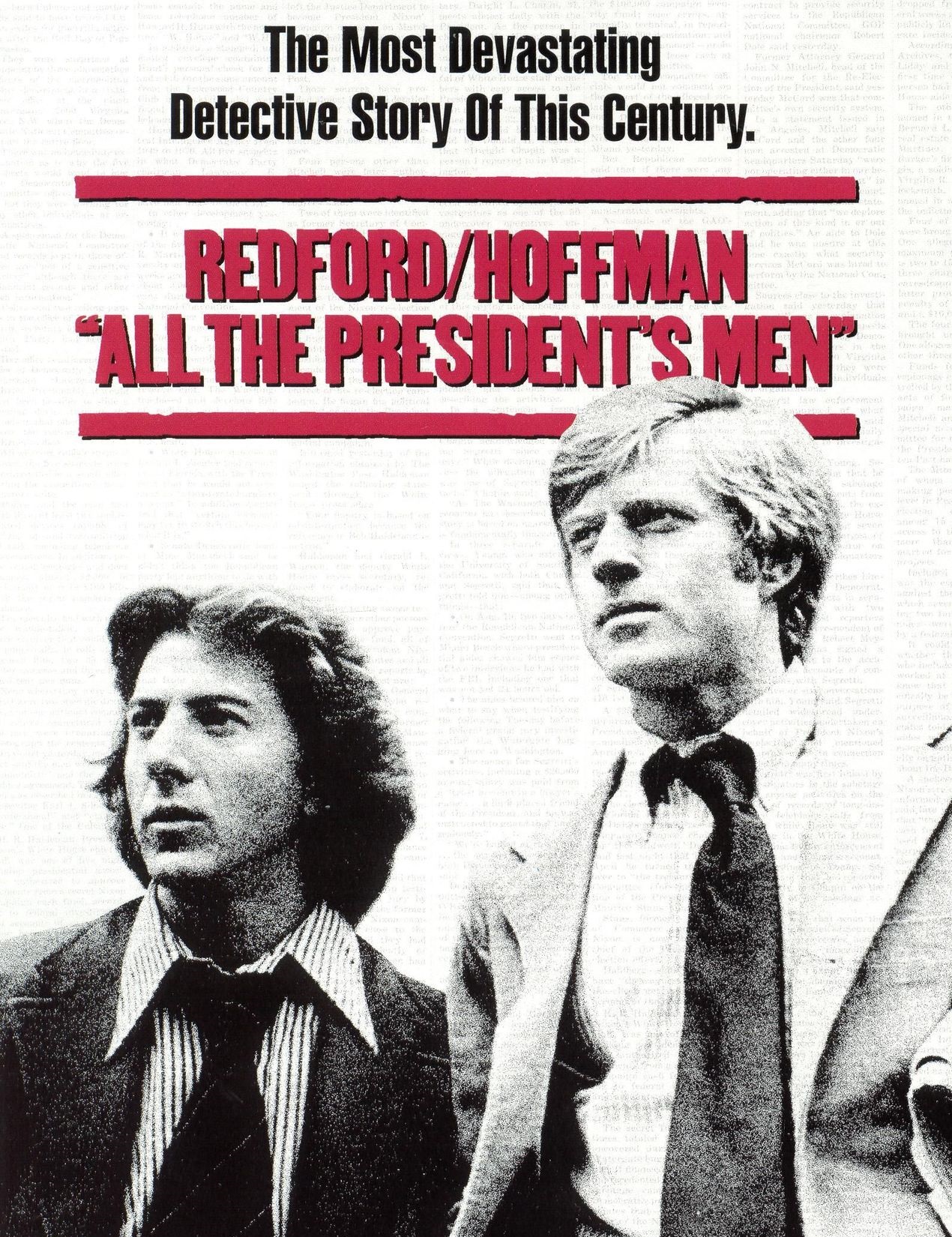 All The President&#39;s Men / „Цялото президентско войнство“ (1976) – Режисьор: Алан Джей Пакула; Участват: Робърт Редфорд, Дъстин Хофман, Джейсън Робъртс