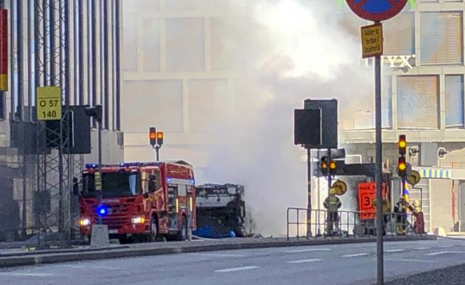 Мощна експлозия разтърси центъра на Стокхолм