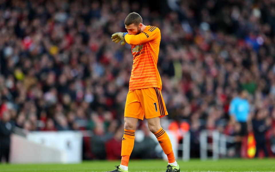 Вратарят на Манчестър Юнайтед Давид де Хеа ще играе в