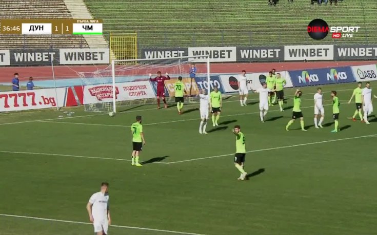 Дунав - Черно море 1:1 /първо полувреме/