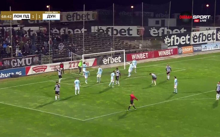 Локомотив Пд - Дунав 1:1 /репортаж/