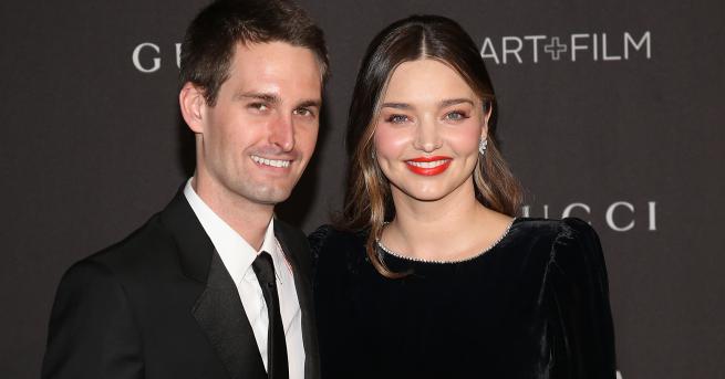 Семейството на Миранда Кер и Еван Шпийгел се разраства бързо