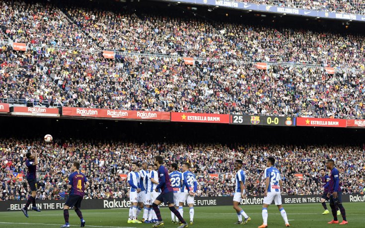 Барселона направи поредна крачка към титлата в Ла Лига (видео)