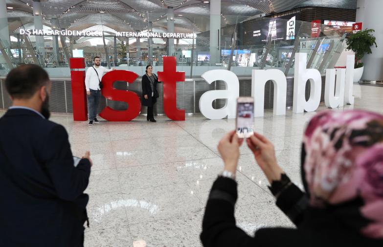 Истанбул летище Ататюрк Истанбулско аерогара турция полет самолет