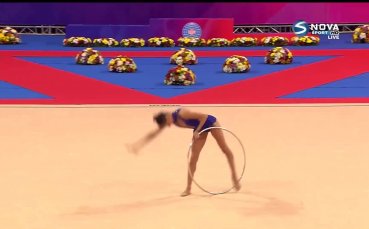 Невяна Владинова изигра чисто обръча си в многобоя в София