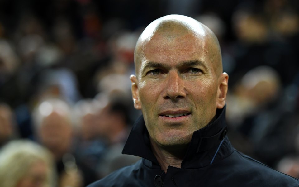 Треньорът на Реал Мадрид - Зинедин Зидан, сравни провала на