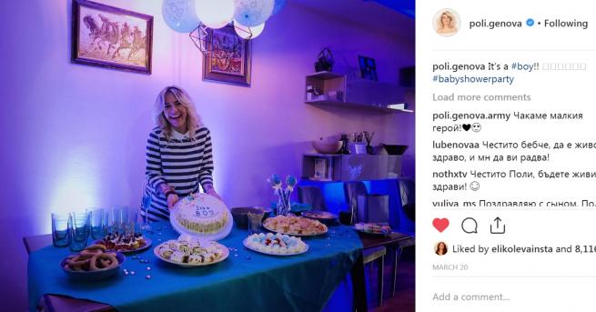 Любопитно Поли Генова показа сина си Певицата и Даниел отпразнуваха