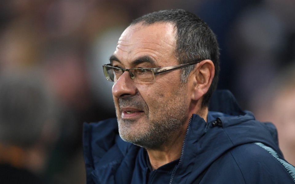 Мениджърът на Челси Маурицио Сари изрази задоволство от класирането на