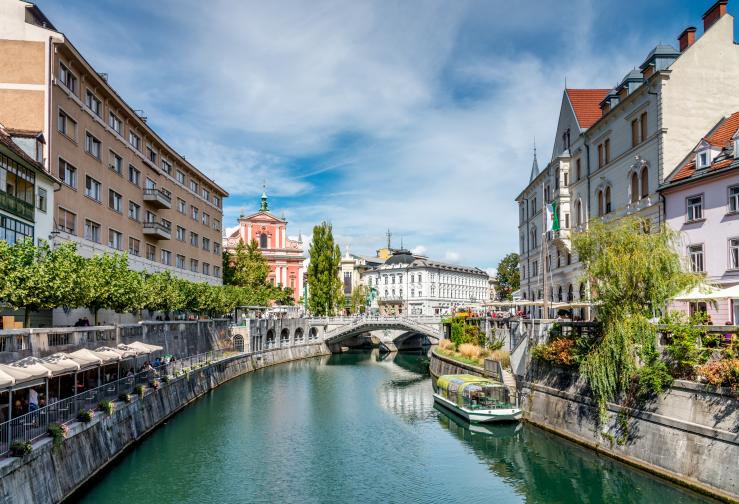  Любляна, столица на Словения 