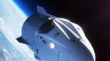  Илюстрация на Crew Dragon на SpaceX 