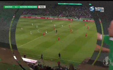 Вердер Бремен стигна до равенството 2 2 срещу Байерн Мюнхен в