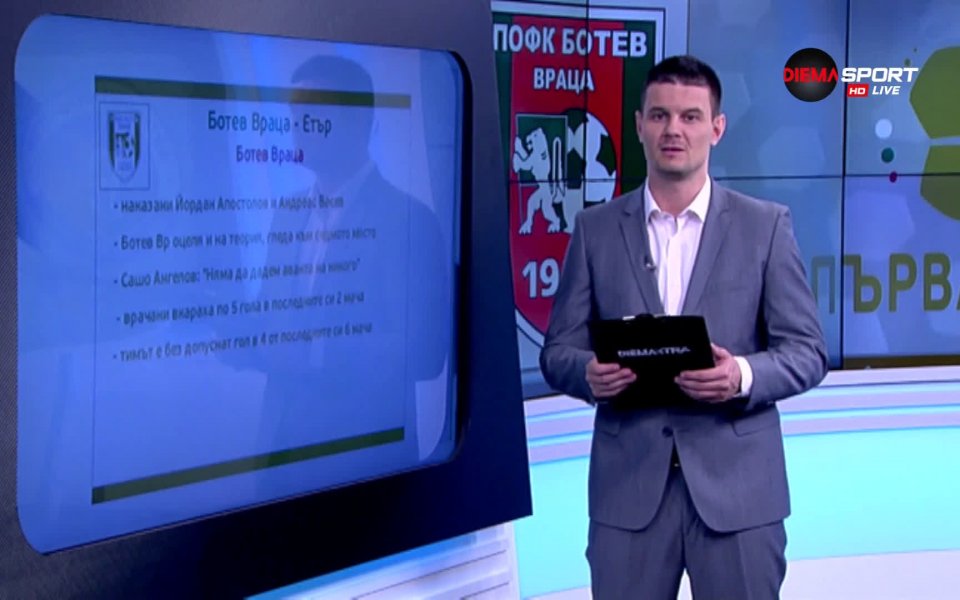 Ботев Враца приема Етър в мача от 30-ия кръг на