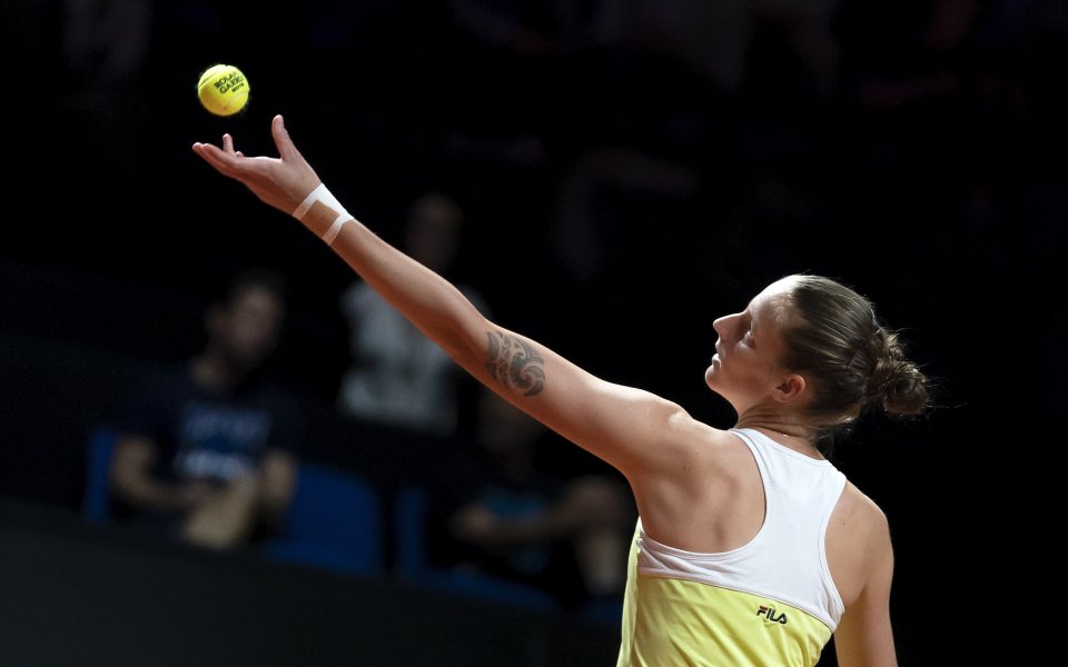 Каролина Плишкова няма да участва на турнира по тенис в