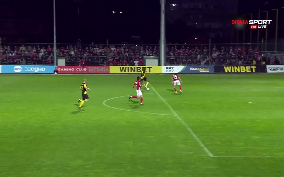 Ботев Пловдив поведе с 1:0 срещу ЦСКА на спортния комплекс