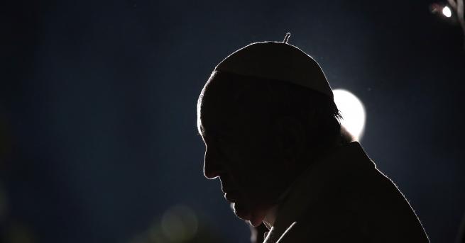 България АФП Предпазливото посрещане на папа Франциск на Балканите Събитието