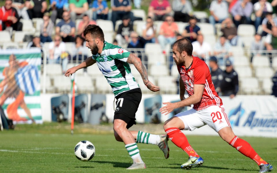 Тиаго Родригес заслужи званието "Играч на мача" между Черно море