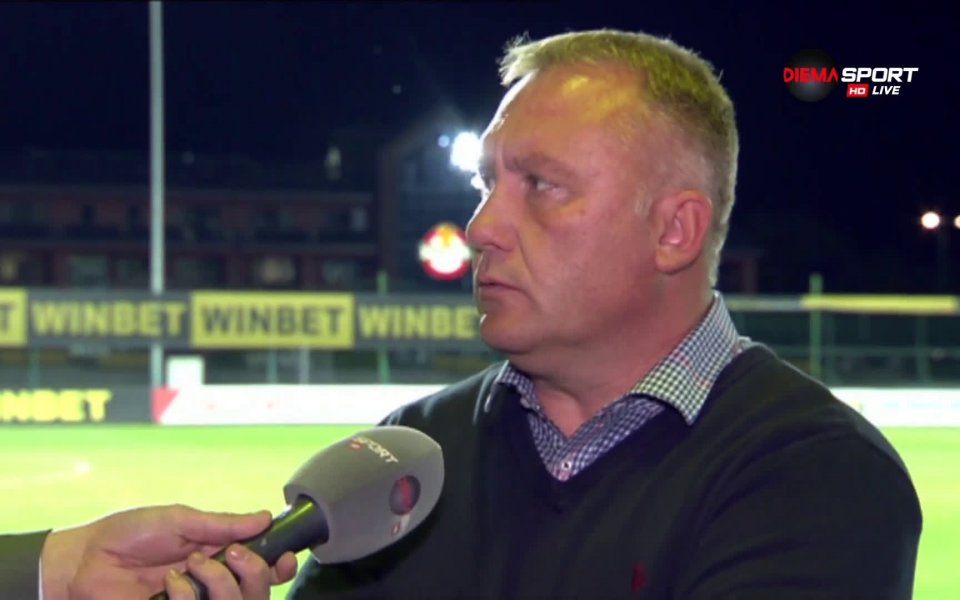 Наставникът на Ботев Пловдив Николай Киров изрази разочарованието си след