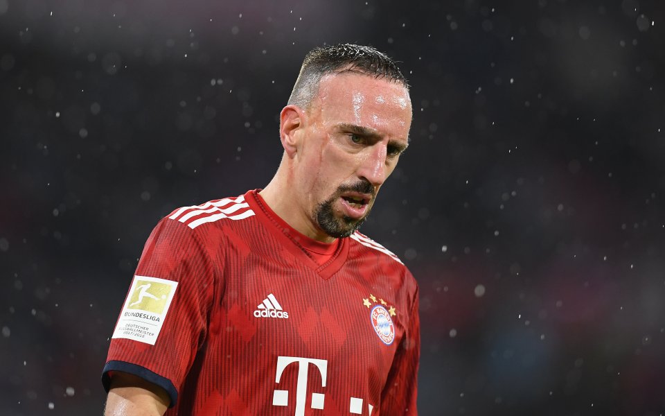 36-годишният Франк Рибери потвърди, че се разделя с Байерн Мюнхен