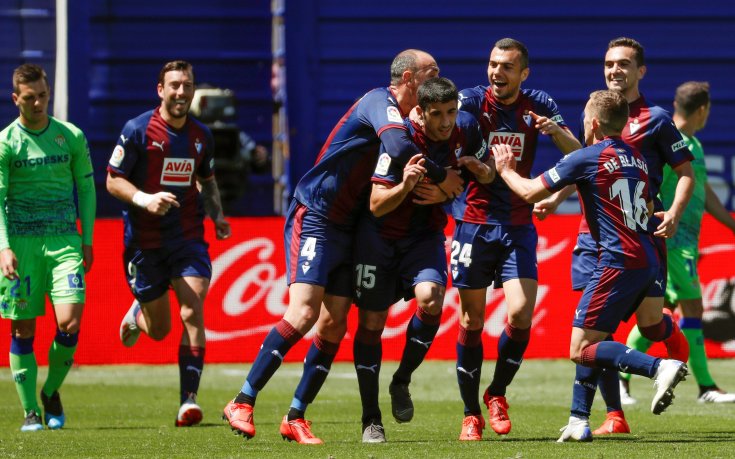 Ейбар победи и задмина Бетис в мач без значение