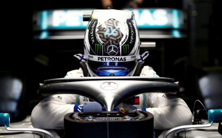 Резонно, Мерцедес на първа редица, Ботас с трети полпозишън