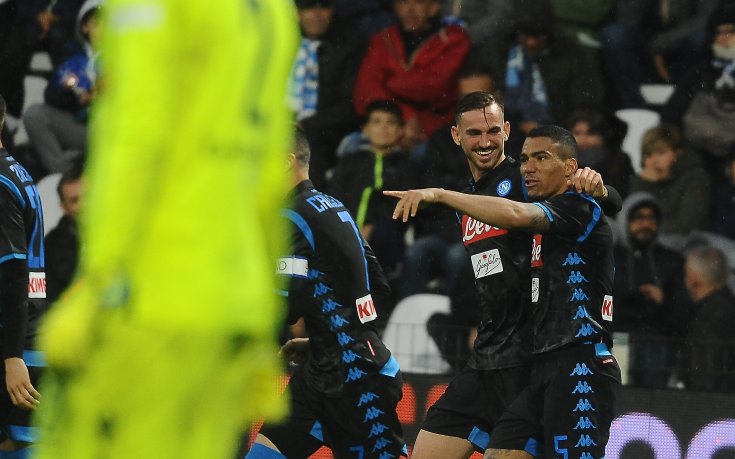 Наполи се измъкна късно срещу СПАЛ