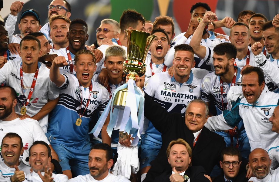 Лацио триумфира с Купата на Италия1