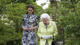  <p>Кралицата прегледа <strong>горската градина на Кейт Мидълтън</strong></p> 