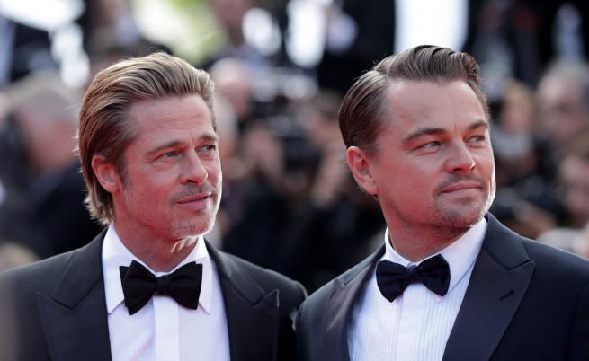  Брад Пит и Лео ди Каприо подвигнаха Кан на крайници 