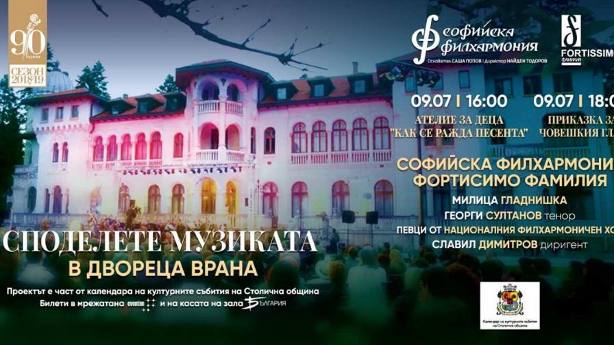  Фортисимо Фамилия с детски концерт в двореца “Врана ” 