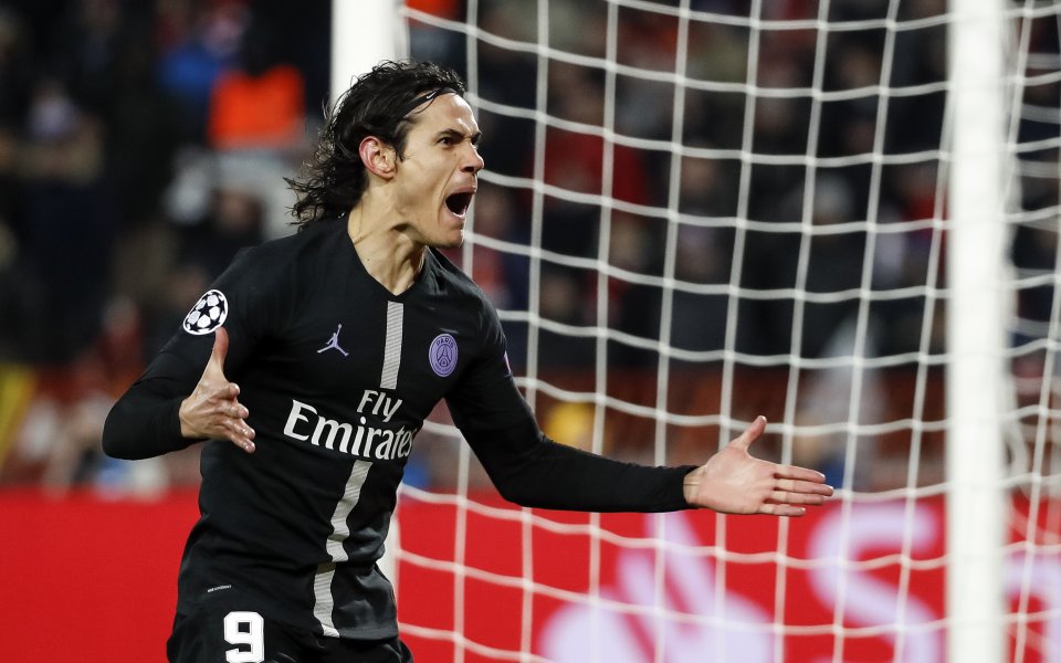 Нападателят на Пари Сен Жермен Единсон Кавани е дал предварително