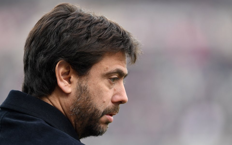 Президентът на Ювентус Андреа Аниели ще пътува за Баку за