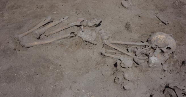 България Откриха скелет на близо 8000 години в Слатина Той