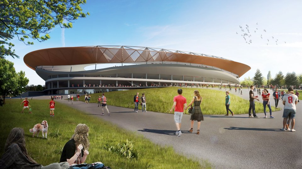 Проект на ЦСКА за нов стадион1