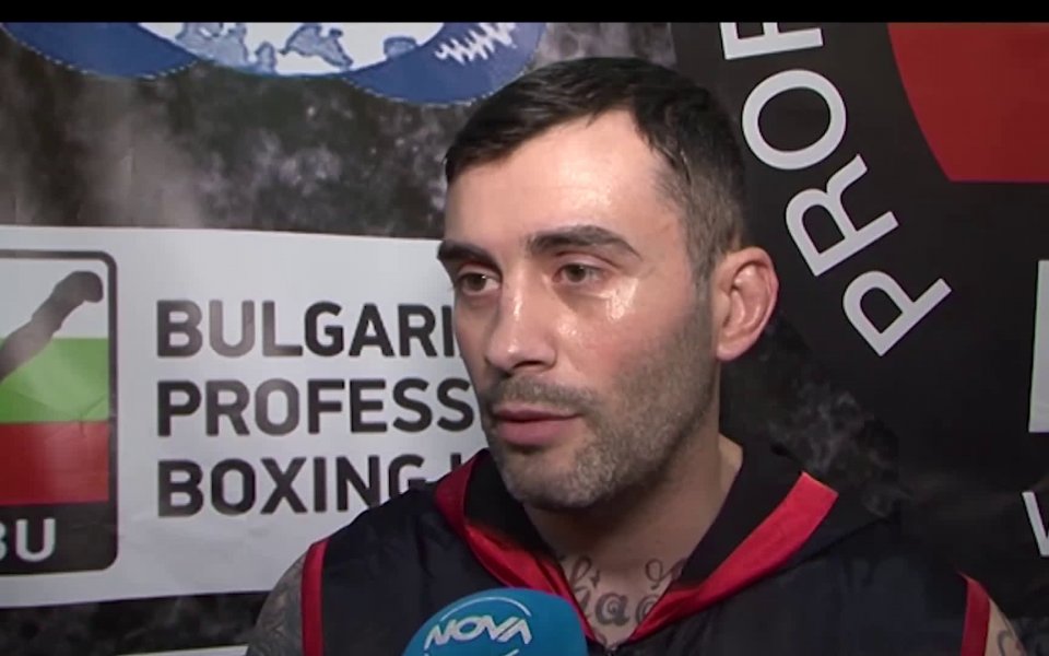 Боксьорът Борислав Занков говори пред NOVA за третата боксова серия.