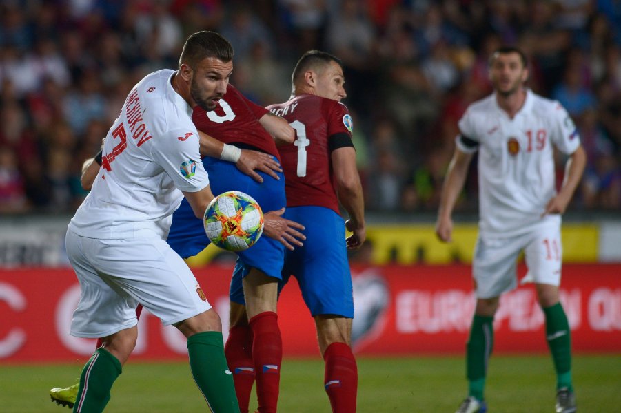 Чехия България евроквалификация 2019 юни стадион Летна Дженерали Арена1