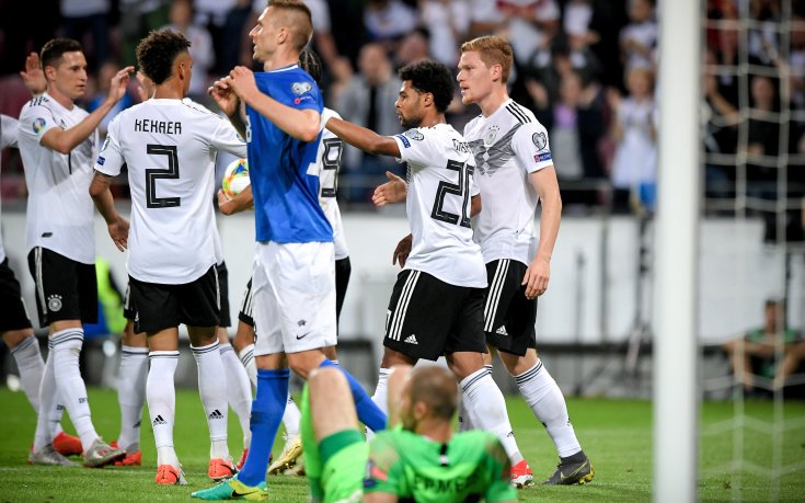 Германия разлюля естонците с 8 по Рихтер в Майнц