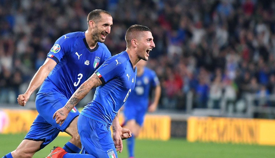 Италия Босна и Херцеговина 2019 юни евроквалификация Евро20201