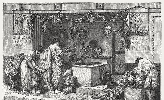 Диетата на бедни и богати в Древен Рим