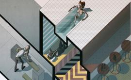  Двама архитекти влизат 