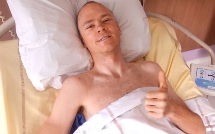 Крис Фрум: Имам късмет, че съм жив