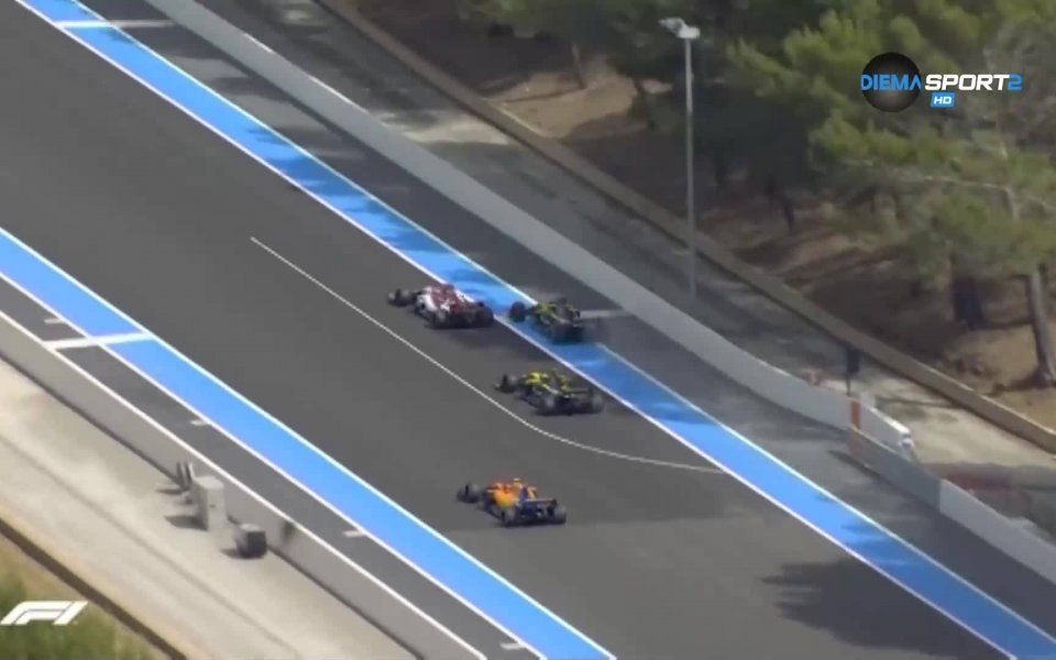 Една от най-интересните ситуации по време на Гран При на