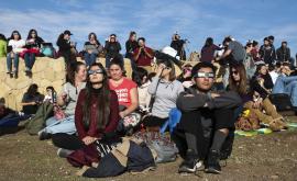  <p>Рядък галактически феномен над Южна Америка</p> 