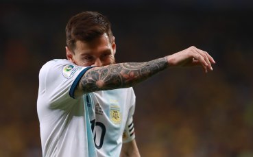 Нападателят на Барселона и Аржентина Лионел Меси получи леко наказание от южноамериканската футболна конфедерация