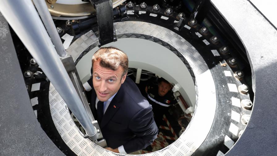  Франция пусна на вода нова атомна подводница 