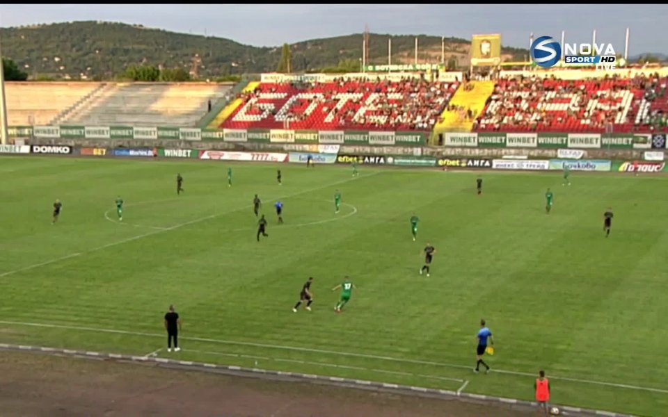 В 88-ата минута на двубоя от първия кръг на efbet