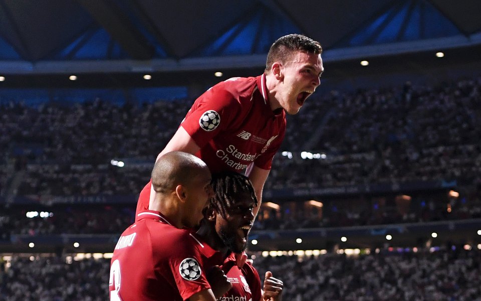 Левият краен защитник на Ливърпул Анди Робъртсън се е подложил