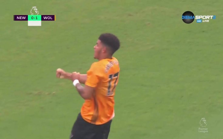 Нюкасъл - Уулвърхемптън 0:3 /първо полувреме/