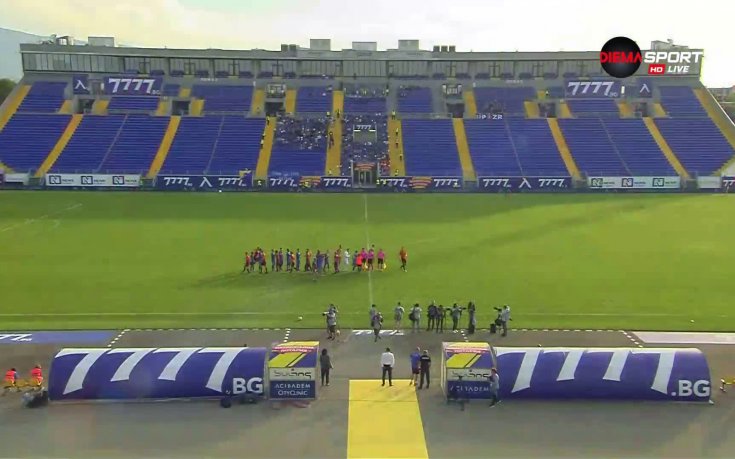 Празен стадион посрещна Левски и Ружомберок
