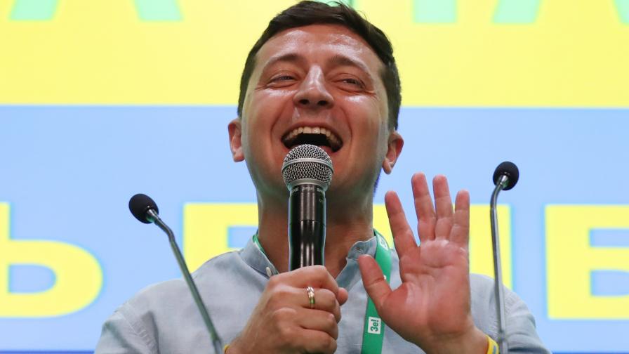  Партията на президента Зеленски печели изборите в Украйна 