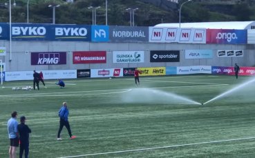 22 кратният шампион на Исландия Валур направи официалната си тренировка